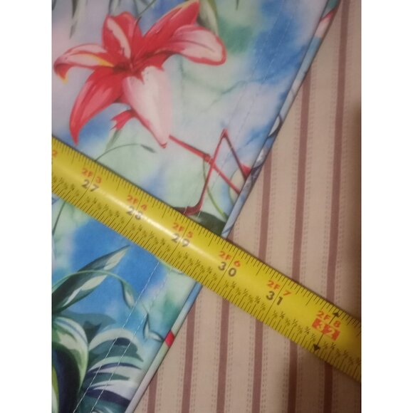 Good Vibes by Drill Hawaiian Shirt  Mens XL Multicolor Short Sleeve Crew Neck - Picture 11 of 11